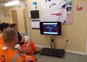 Construction Digital Sign