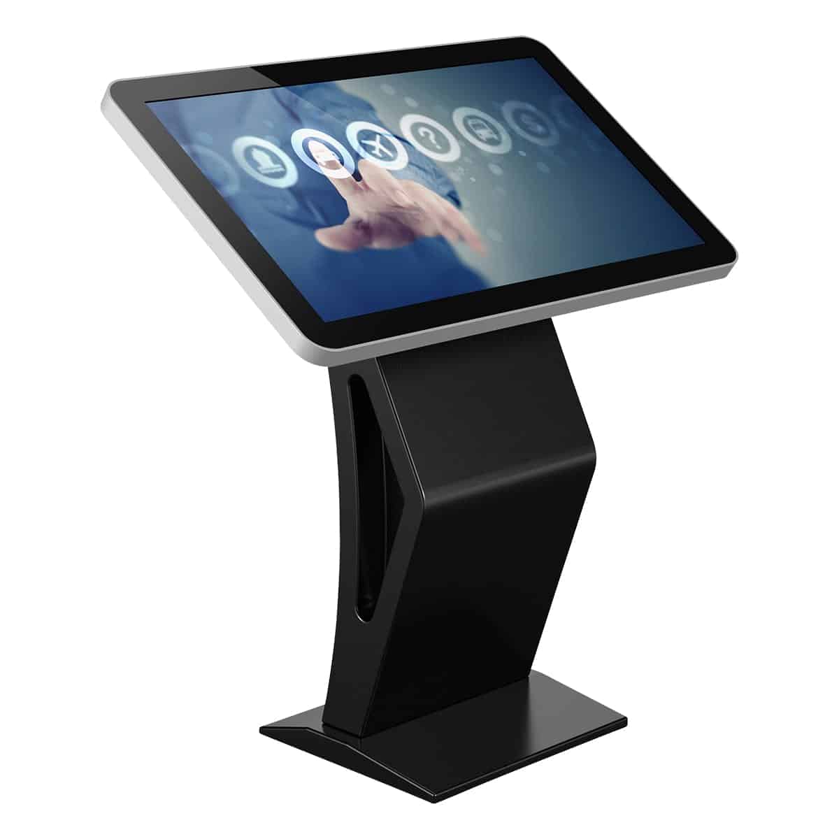 Black Interactive Kiosk